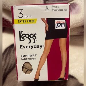 L'eggs Everyday Support Pantyhose - Nude